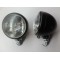 Koplamp 130 mm staande bout M18x1,5 (inclusief gloeilamp)