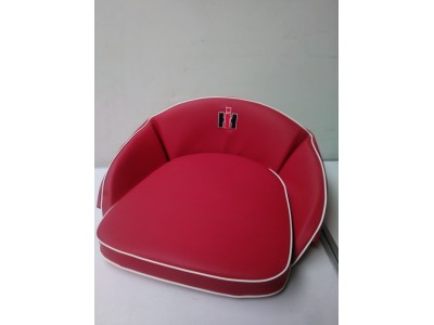 Kussen IHC Rood (Wit gestikt)