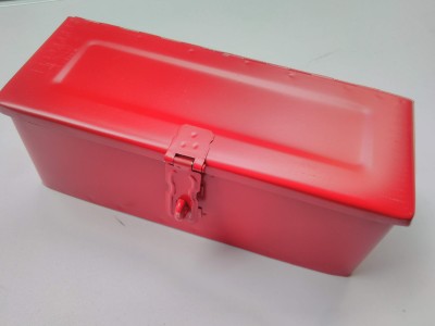Gereedschapskist rood 280mm x 105mm x 105mm Gereedschapskist rood 280mm x 105mm x 105mm