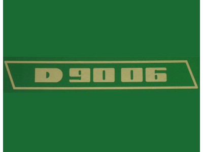 Stickerset D9006 goud