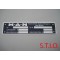 MAN 148x38mm typeplaat
