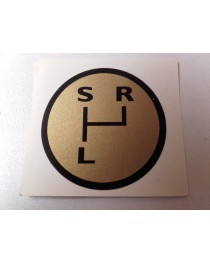 schakelschema S-L-R goud rond