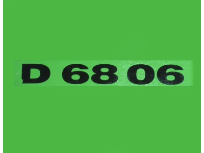 N-D6806 sticker