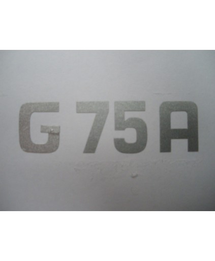 Güldner G75A sticker