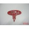 Ford 140x120mm embleem