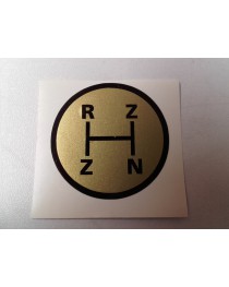 Schakelschema R-Z-Z-N goud rond