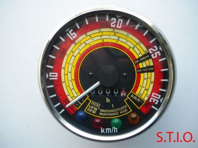 KM toerenteller Porsche