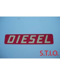 Holder Diesel 37x165mm embleem