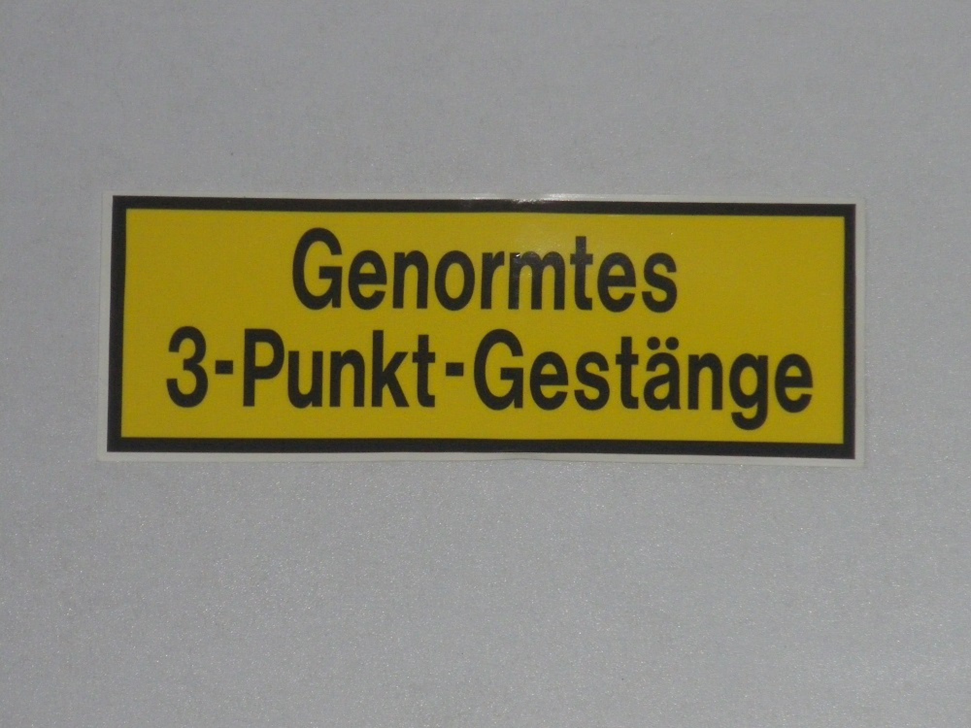 3Punkt gestange genormtes
