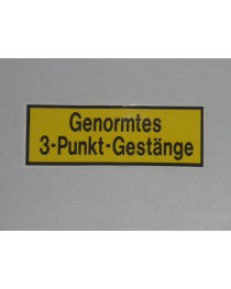 3Punkt gestange genormtes