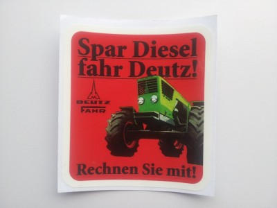 Brandstof sticker 06 DE Brandstof sticker 06 DE