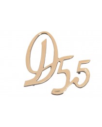Deutz embleem D55 (Tijdelijk niet leverbaar)