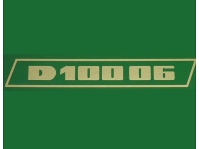 Stickerset D10006 goud