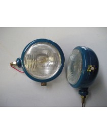 Koplamp Engels model Blauw Rechts