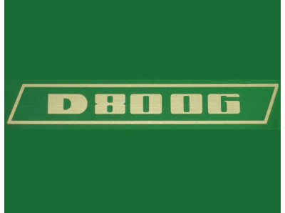 Stickerset D8006 goud