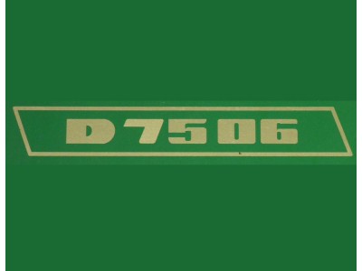 Stickerset D7506  goud