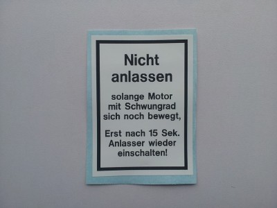 Deutz Sticker Deutz Sticker