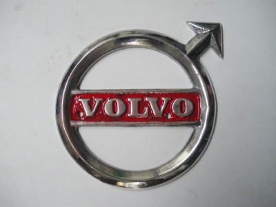 Volvo embleem aluminium Volvo embleem aluminium
