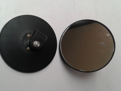 Spiegel 120mm kunststof behuizing Spiegel 120mm kunststof behuizing