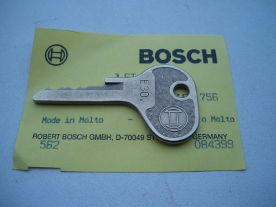 Bosch  E30 contactsleutel Bosch  E30 contactsleutel