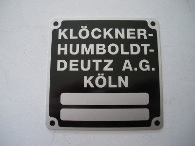 Klockner Deutz 75x75 Klockner Deutz 75x75