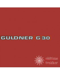 Güldner G30 sticker