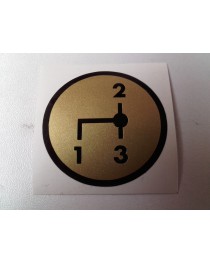 Schakelschema 1-2-3 goud rond