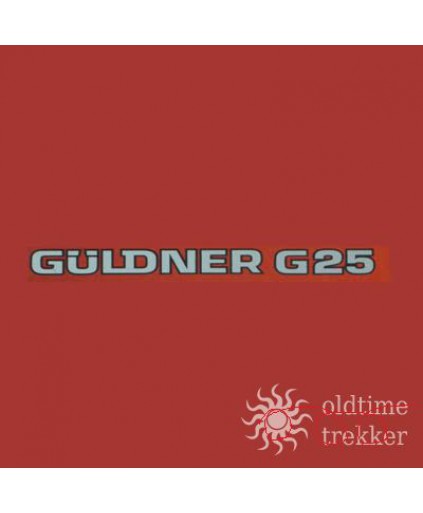 Güldner G25 sticker