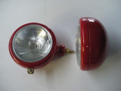 Koplamp Engels model Rood Rechts Koplamp Engels model Rood Rechts