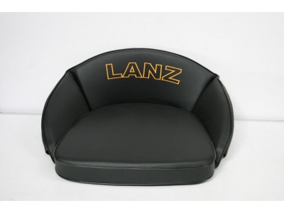 LANZ kussen zwart geel