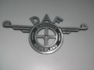 DAF embleem 260x130mm (blank) DAF embleem 260x130mm (blank)