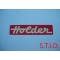 Holder 200x49mm embleem