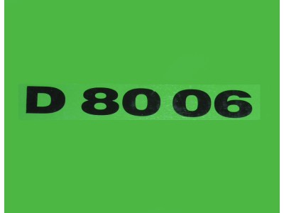 N-D8006 sticker