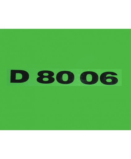 N-D8006 sticker