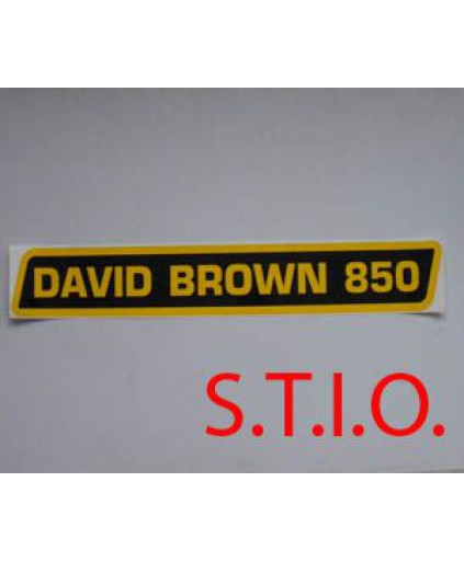 David Brown 850 rechts
