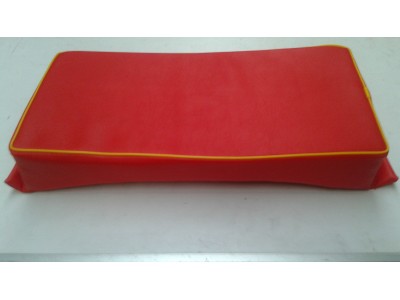 Spatbord zitkussen rood