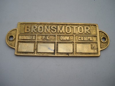 Brons 160x50mm Brons 160x50mm