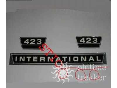 IHC sticker set 423