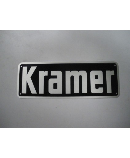 Kramer 245x88mm embleem