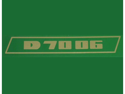 Stickerset D7006 goud 