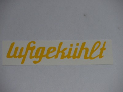 Luftgekulht sticker groot Luftgekulht sticker groot