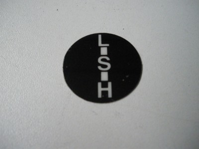 L-S-H sticker schakelknop MF L-S-H sticker schakelknop MF