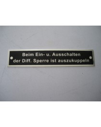 Auszukuppeln 110x23mm